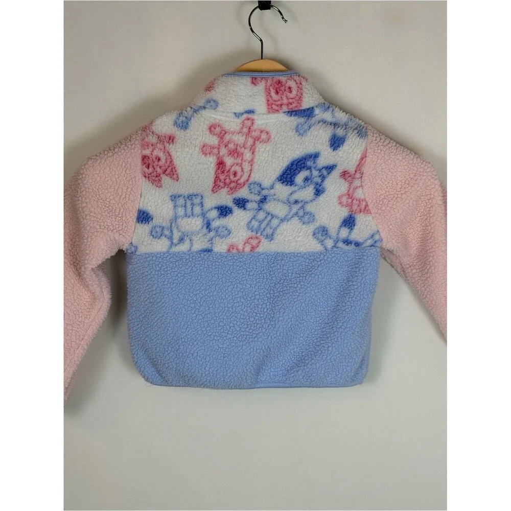 Girls XS 4/5 Sherpa Fleece Bundle Bluey & All in Motion
